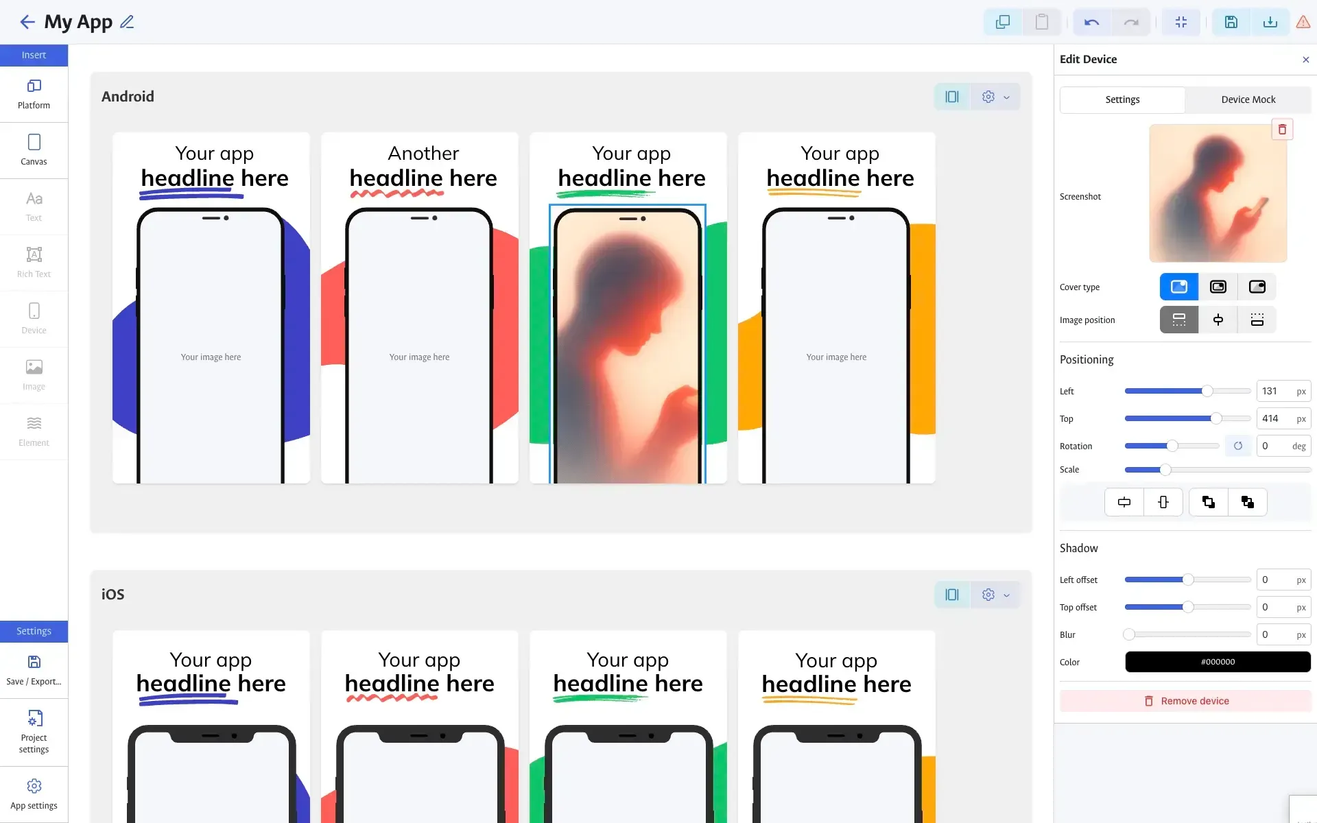 Screenshot of StoreMock